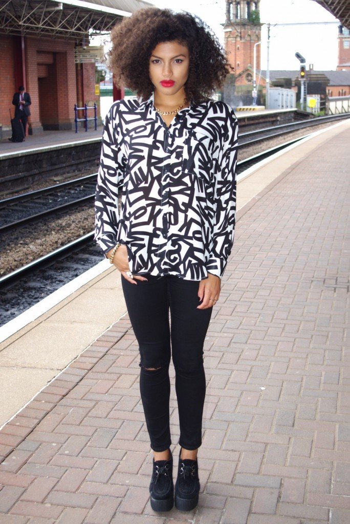 Samio letter shirt