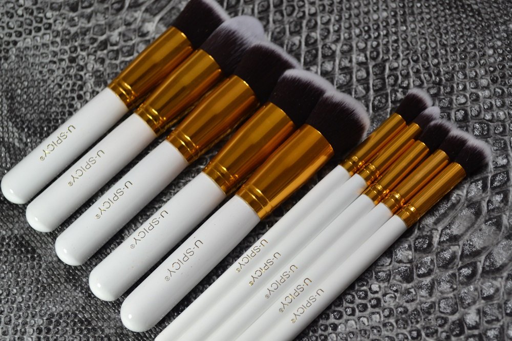 USpicy 10 Piece Makeup Brush set