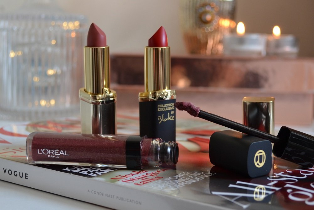L'Oreal Paris Infallible Gloss and Color Riche Exclusive Collection Lipstick Review