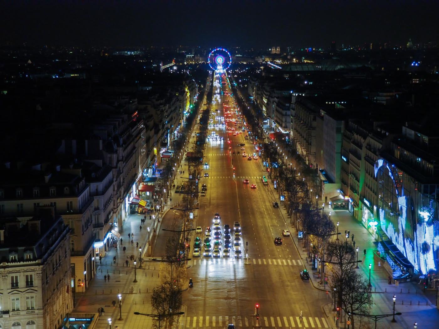 Paris at night