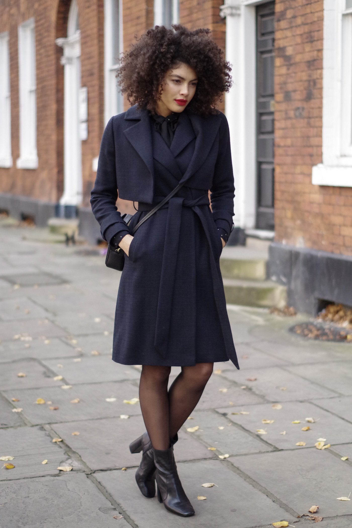 mint by mint velvet navy coat