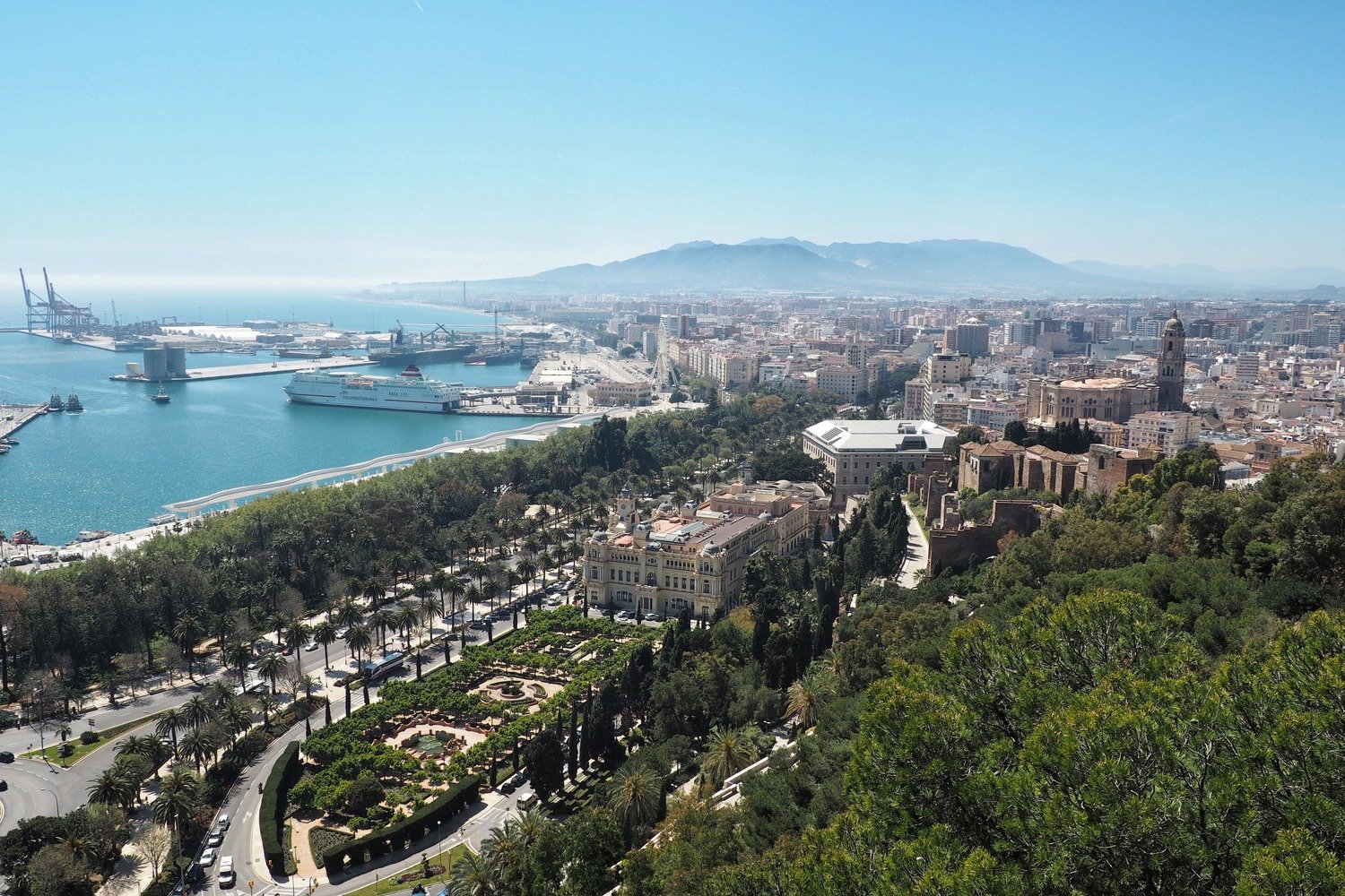 Malaga City View