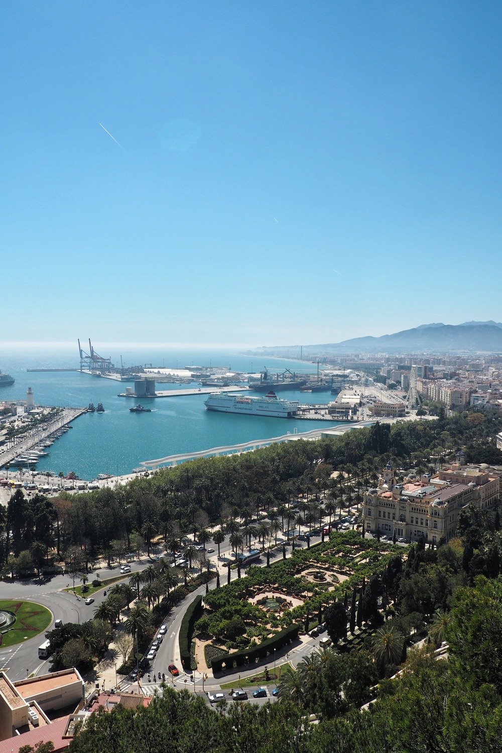 Malaga Port View