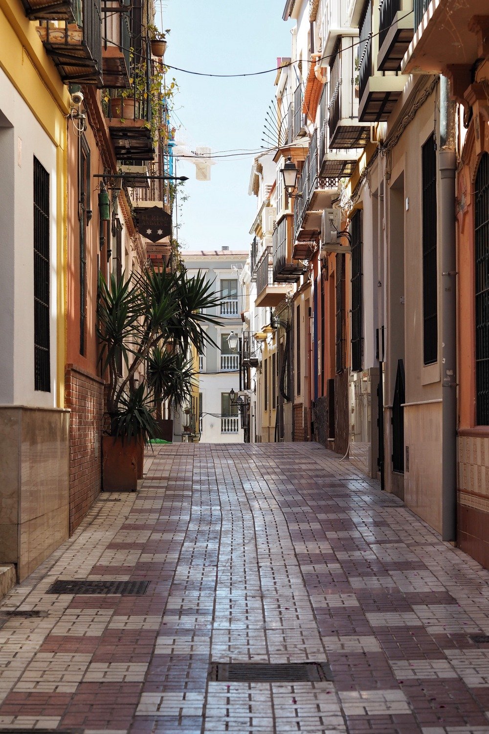 Malaga Street Spain