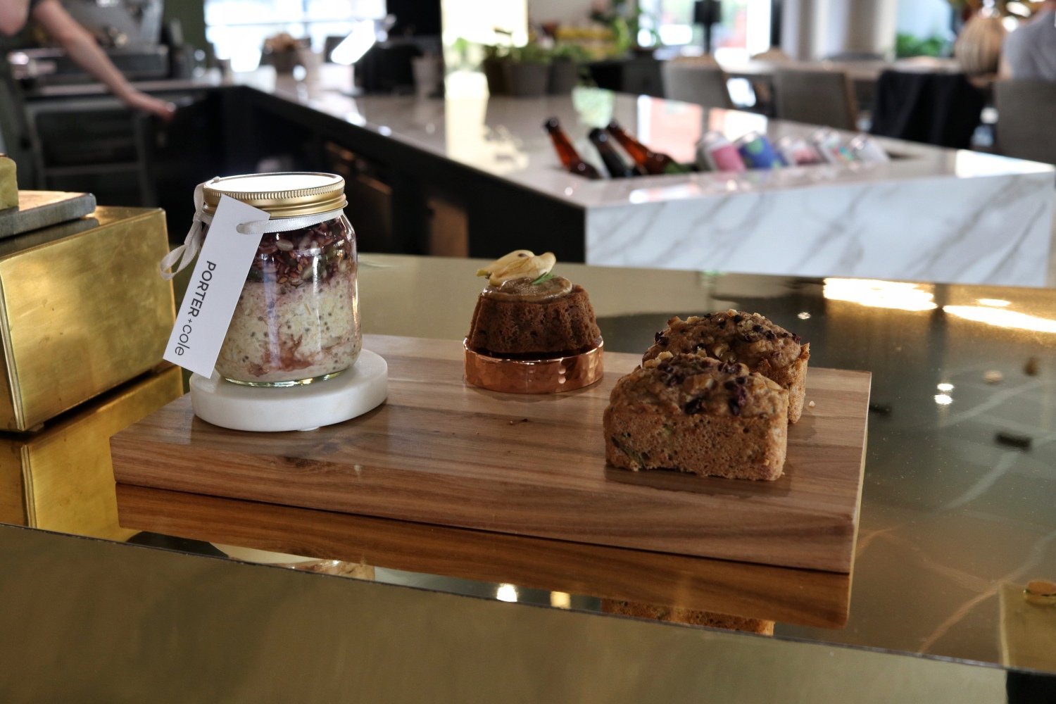 Manchester coffee shop vegan cakes at Porter and Cole