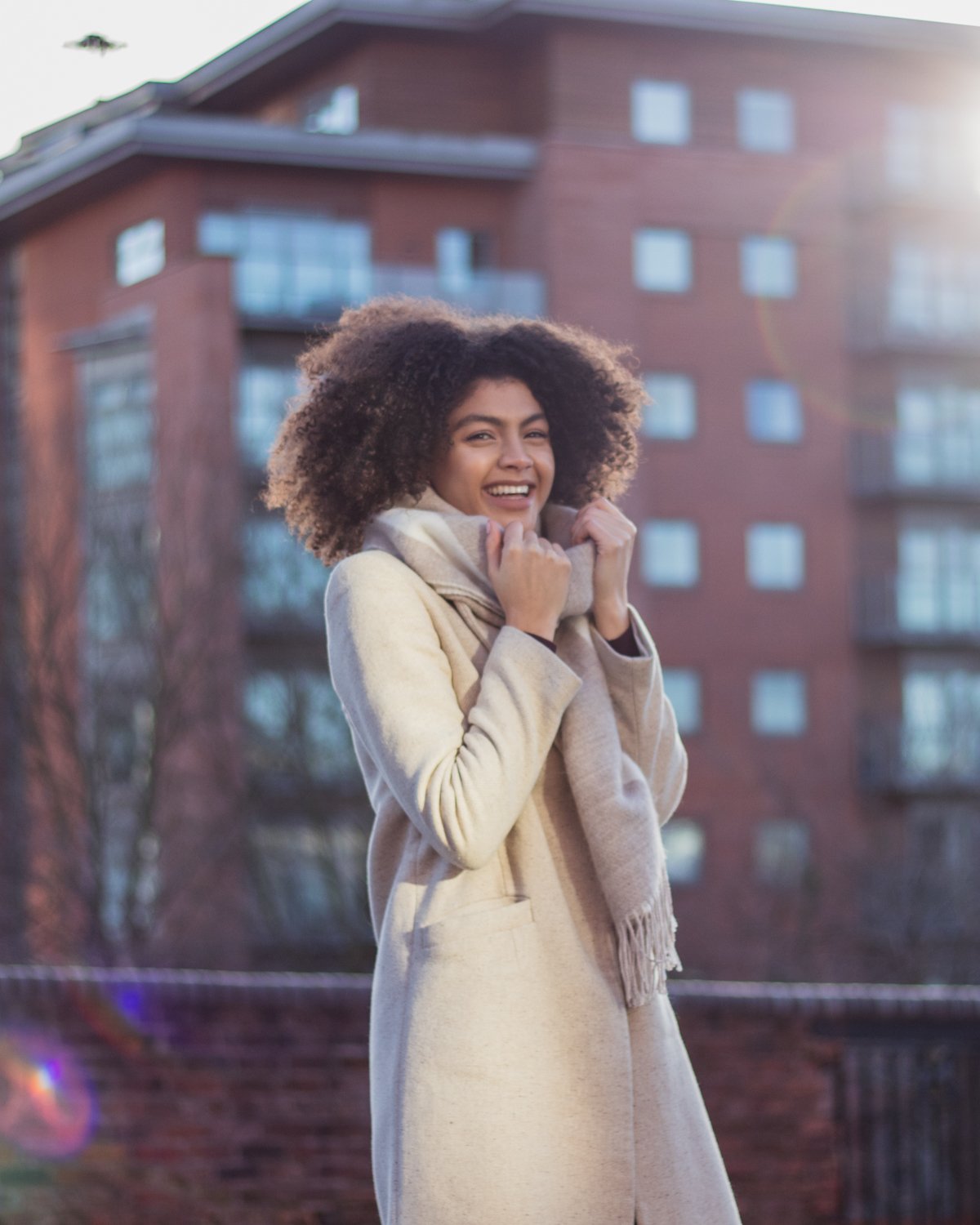 Chic cosy winter outfit