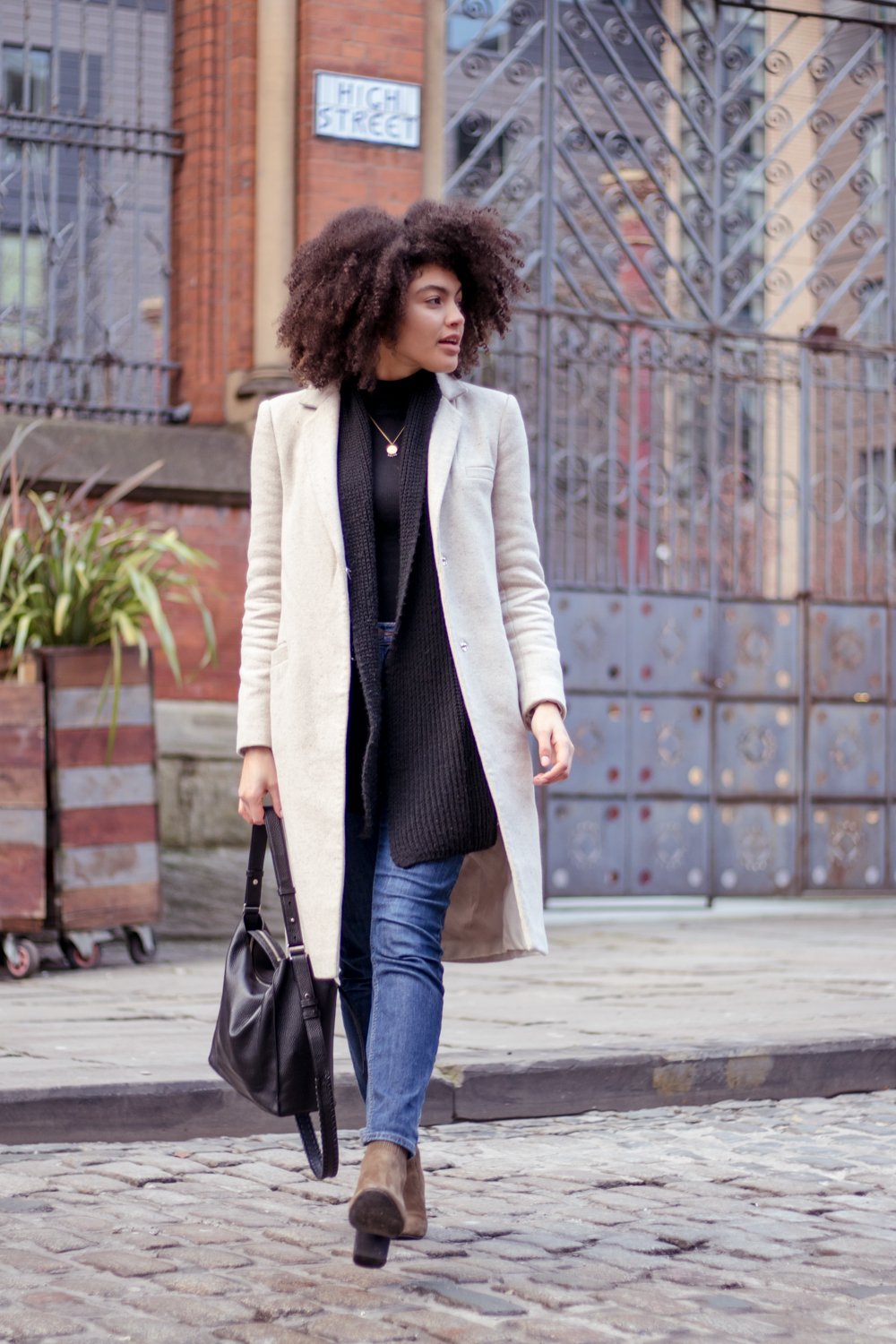 Neutral Tone Winter Outfit Styling