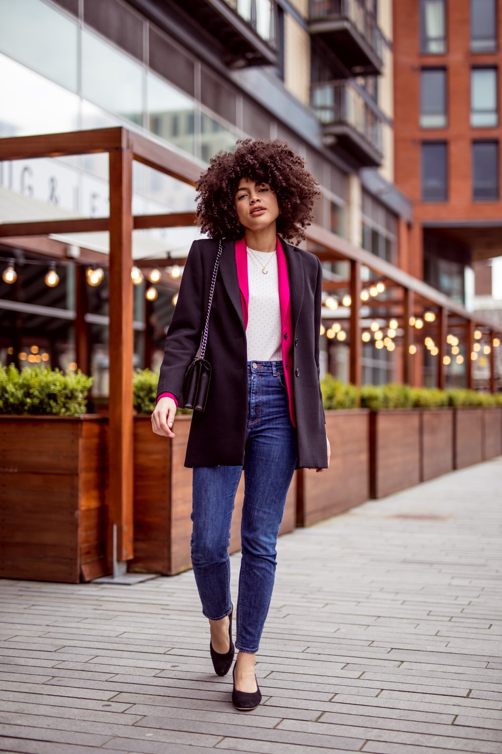 Asos Farleigh Jeans Jigsaw Jacket and French Connection Blazer Outfit