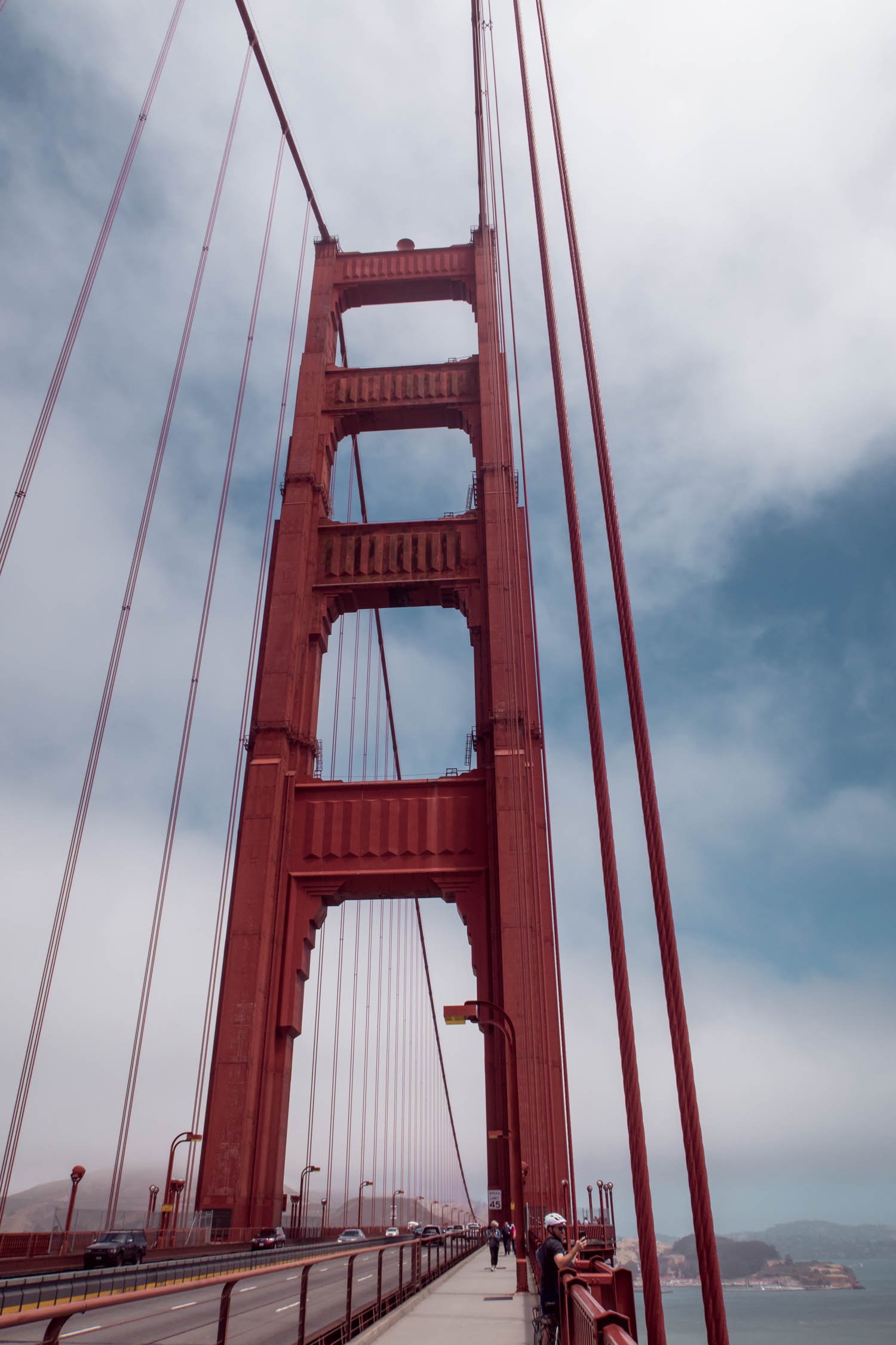 Golden Gate Bridge View From Bridge