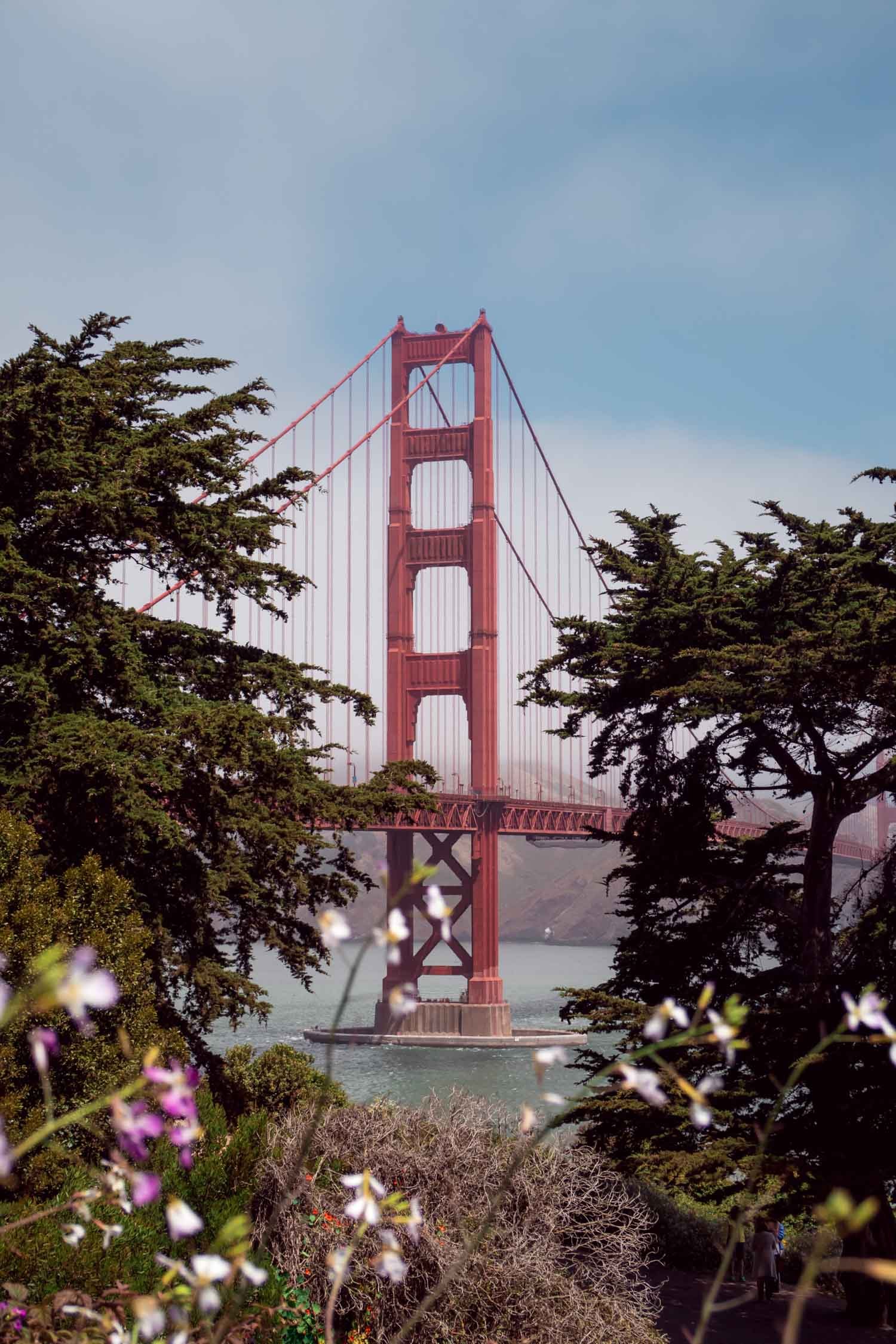 Golden Gate Bridge View San Fancisco