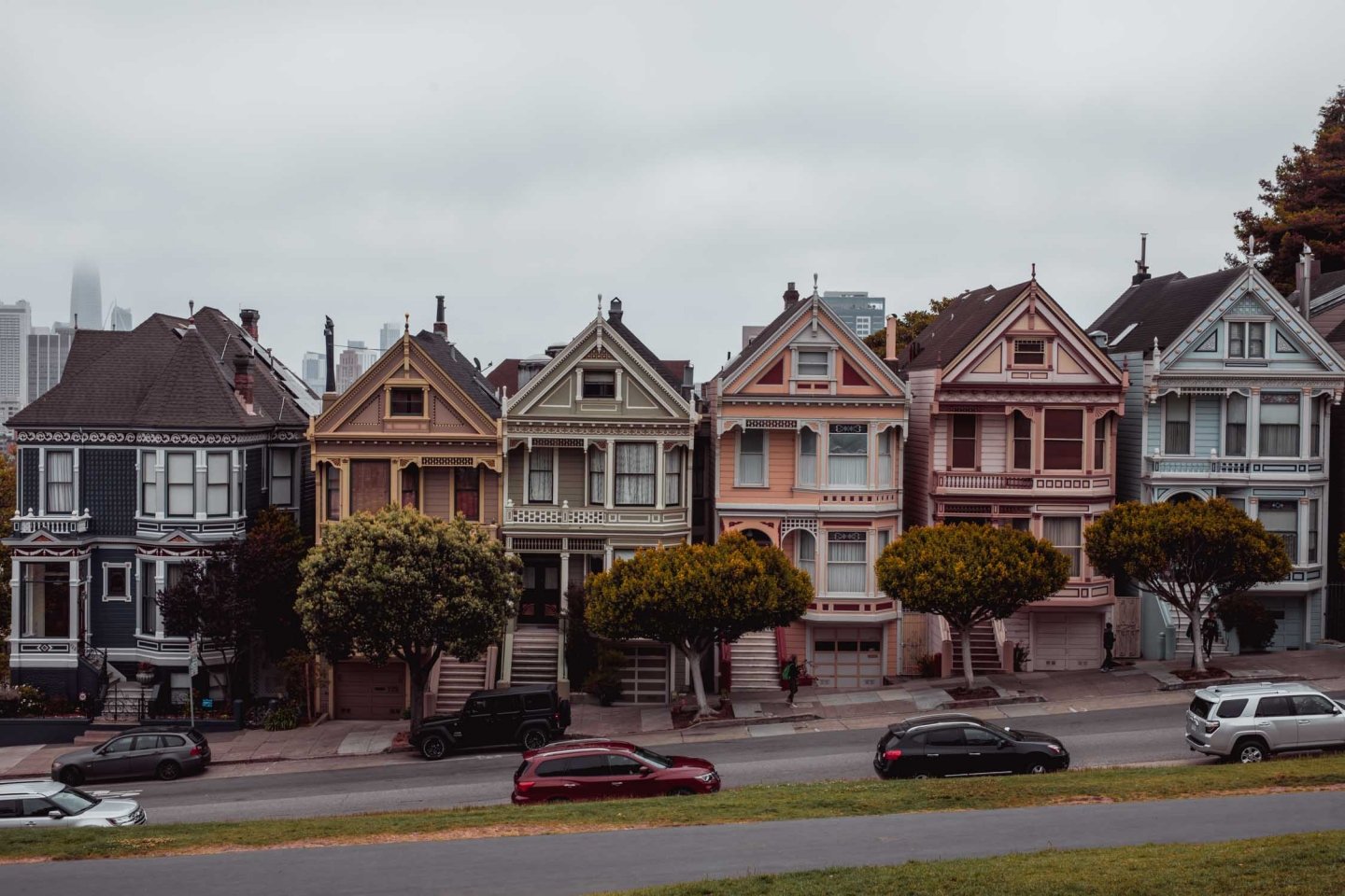 San Francisco Alamo Square view