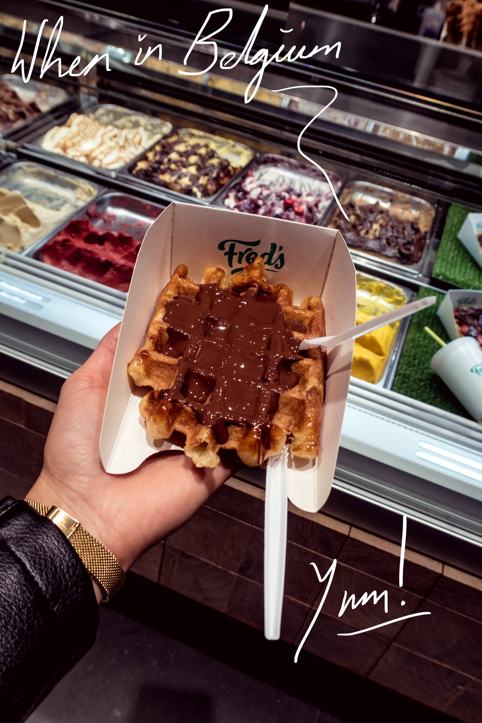 Freds waffles Bruges