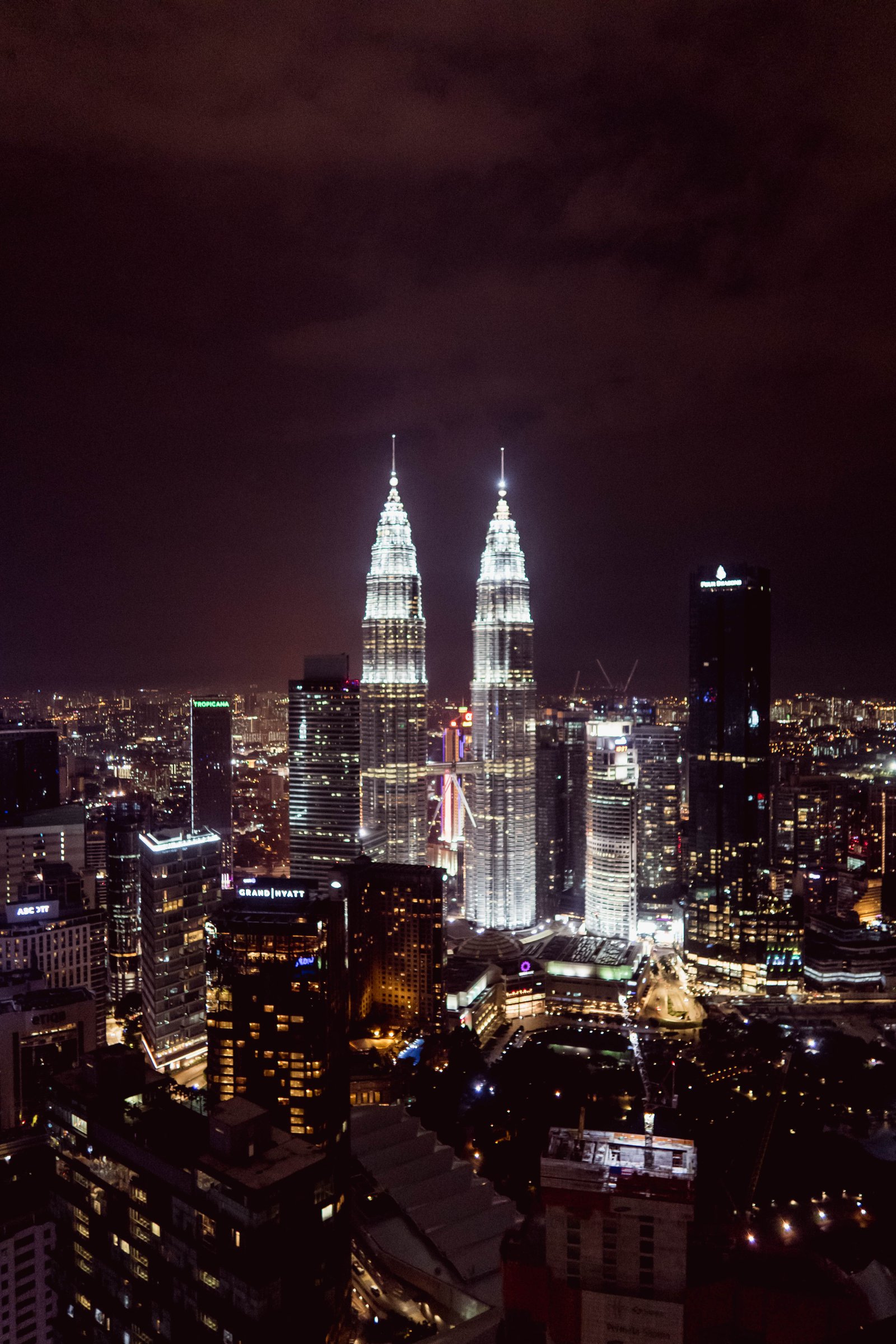 Kuala Lumpur City Banyan Tree Hotel Rooftop View