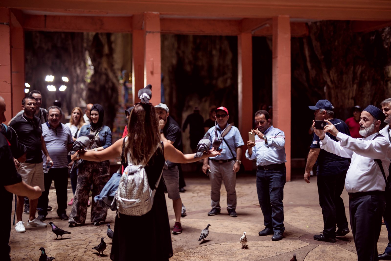 Batu Caves Tourists