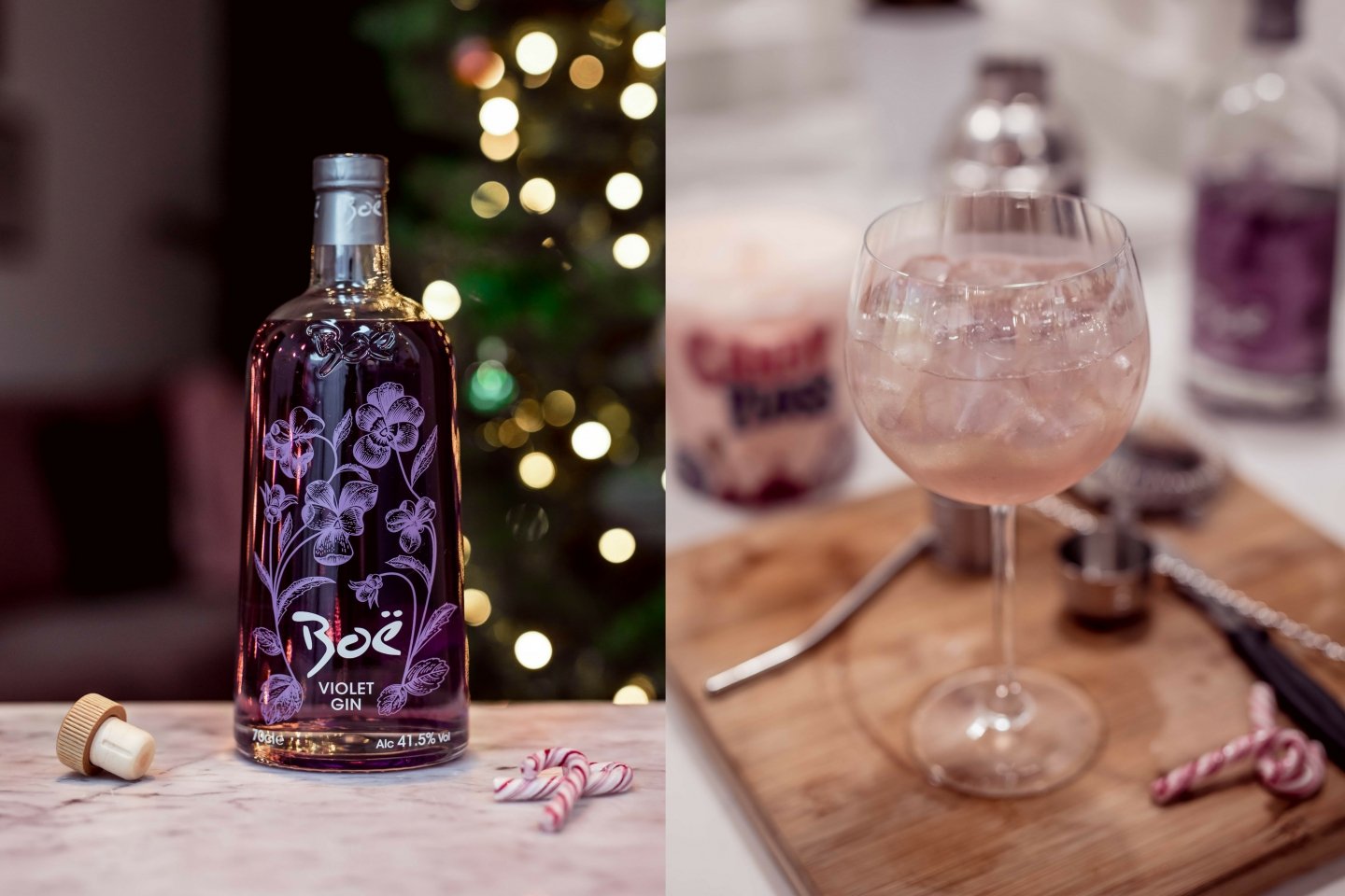 4 Festive Boë Violet Gin Cocktail Recipes